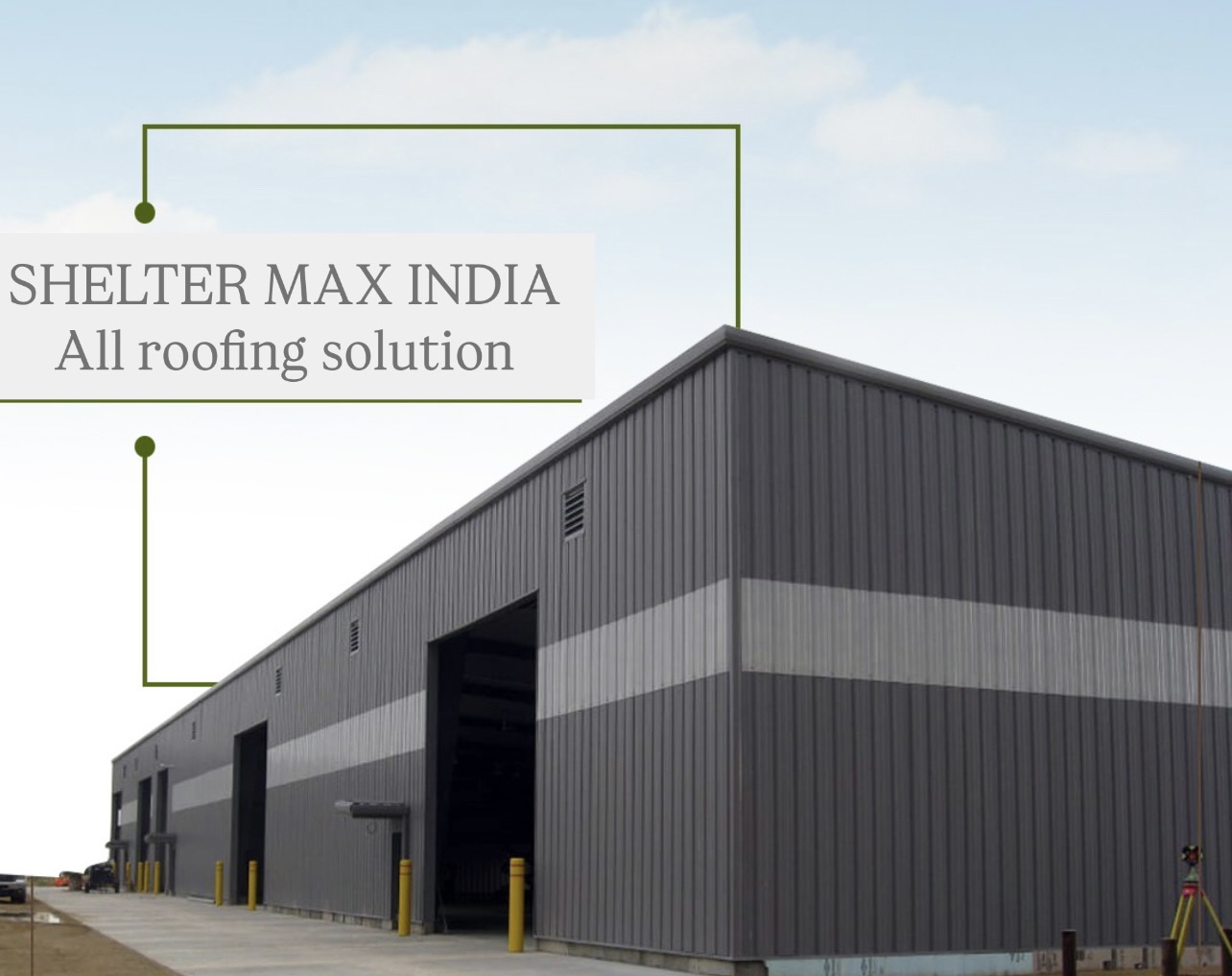 Pre-Engineered Ordinary Steel Building under construction