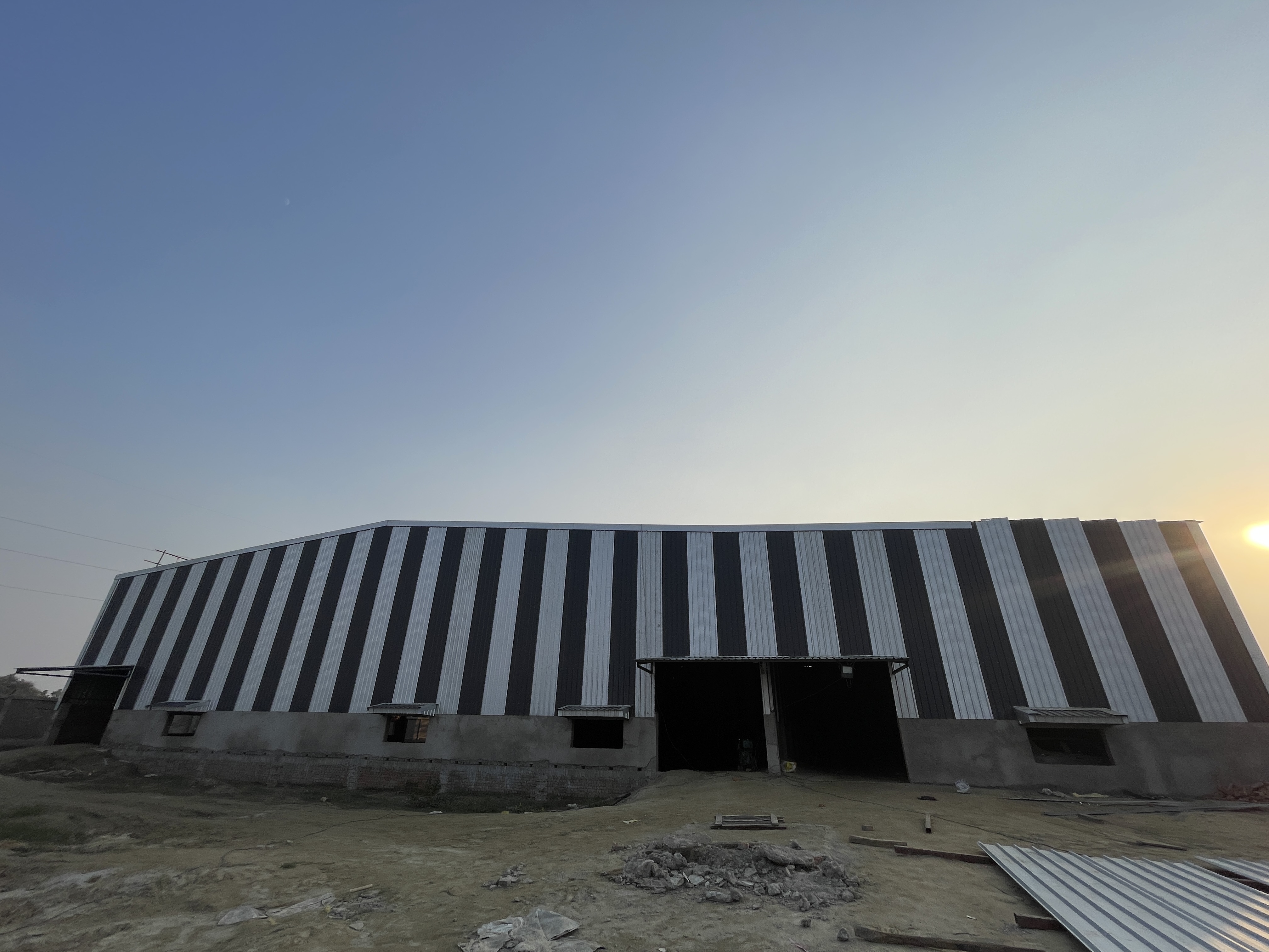 Industrial Pipe Sheds