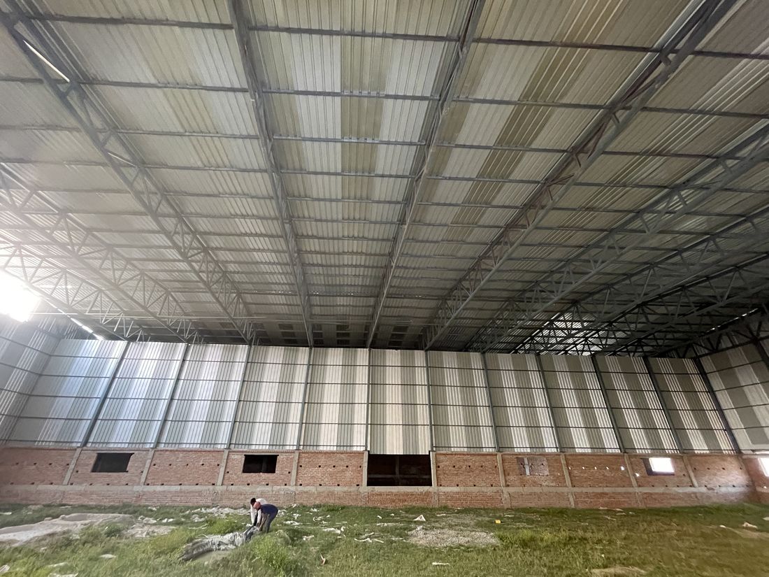 Industrial Pipe Shed · Process Plant